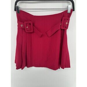 ZARA WOMAN NWT SKIRT WITH SIDE BELTS PLEATED SKIRT SHORT SIZE S